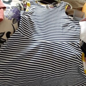 Barely worn blue and white skaters sundress
